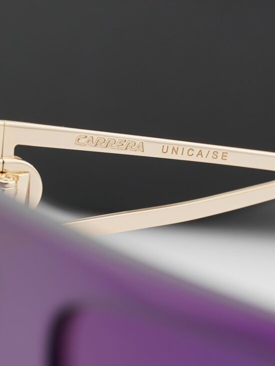 Carrera CA UNICA/SE 0B3V KM Square Sunglasses - Violet / Grey Mirror main image 10